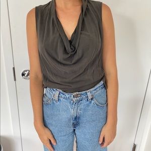 Green madison and Berkeley blouse